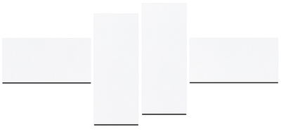 Ljudabsorbent till vägg - Wall 4-parts three