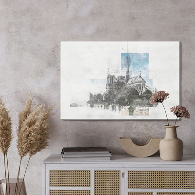 Ljuddämpande tavla - Notre dame cathedral, Paris