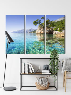 Ljuddämpande tavla - Makarska riviera in Croatia