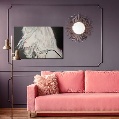 Ljuddämpande tavla - Modern female portrait