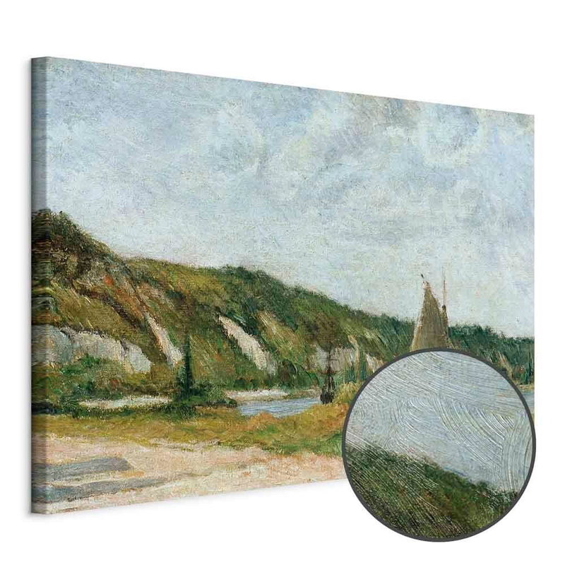 Produktvy av Paul gauguin the sailing. En rund detaljförstoring visar den strukturerade gelytan.