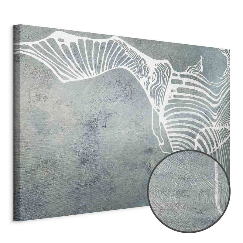 Produktvy av Butterfly weave wide. En rund detaljförstoring visar den strukturerade gelytan.
