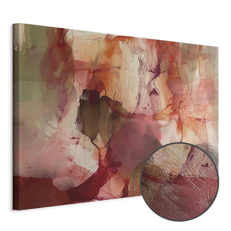 Produktvy av Spring composition. En rund detaljförstoring visar den strukturerade gelytan.