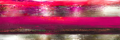 Vooraanzicht van Ocean of life - third. De volledige gedrukte compositie is te zien zonder het schuine productaanzicht of de detailopname van het geloppervlak.
