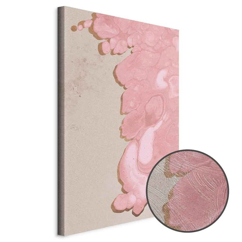 Produktvy av Pastel tide. En rund detaljförstoring visar den strukturerade gelytan.