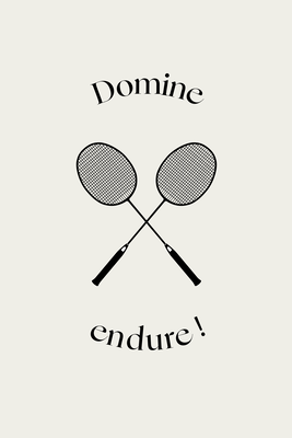Vooraanzicht van Black badminton rackets. De volledige gedrukte compositie is te zien zonder het schuine productaanzicht of de detailopname van het geloppervlak.