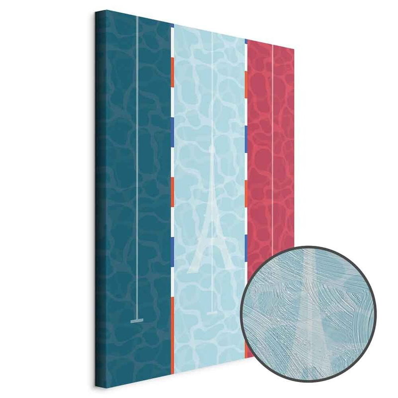 Produktvy av Graphic illustration of a. En rund detaljförstoring visar den strukturerade gelytan.