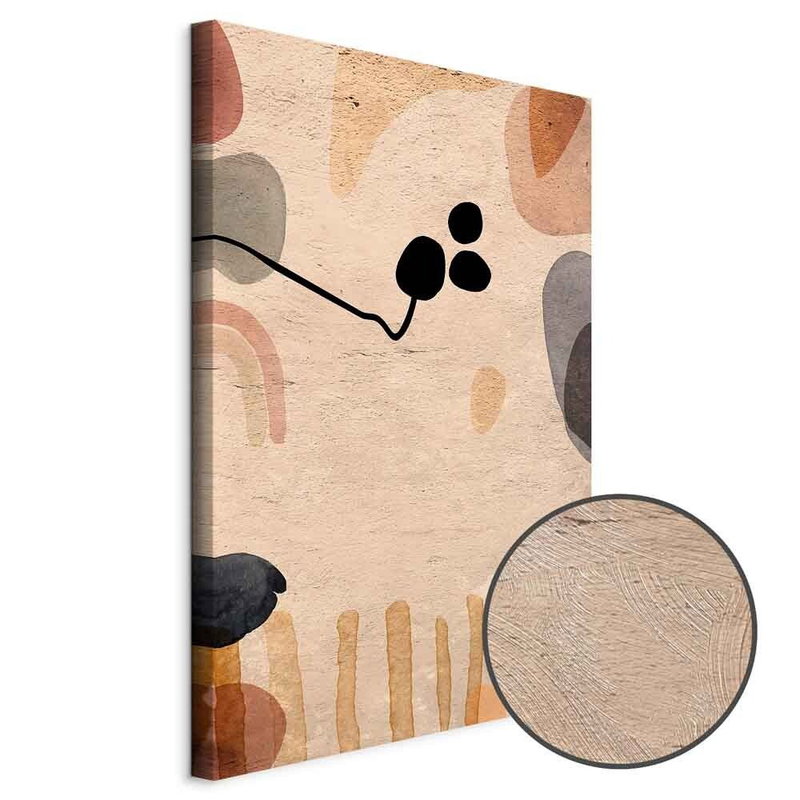 Produktvy av Fruity autumn. En rund detaljförstoring visar den strukturerade gelytan.