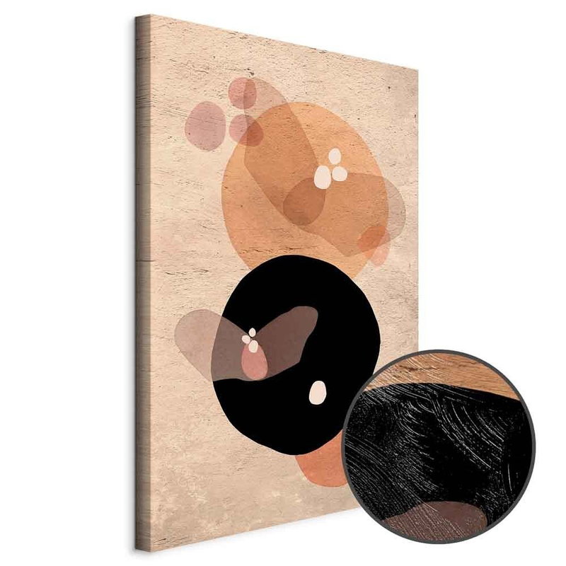 Produktvy av Moon butterfly. En rund detaljförstoring visar den strukturerade gelytan.