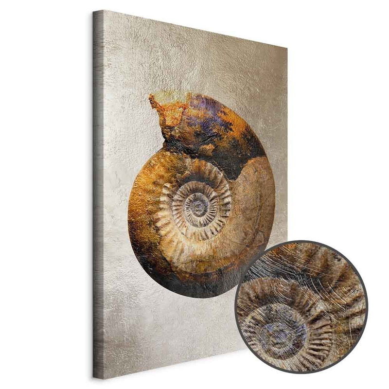 Produktvy av Petrified colour. En rund detaljförstoring visar den strukturerade gelytan.