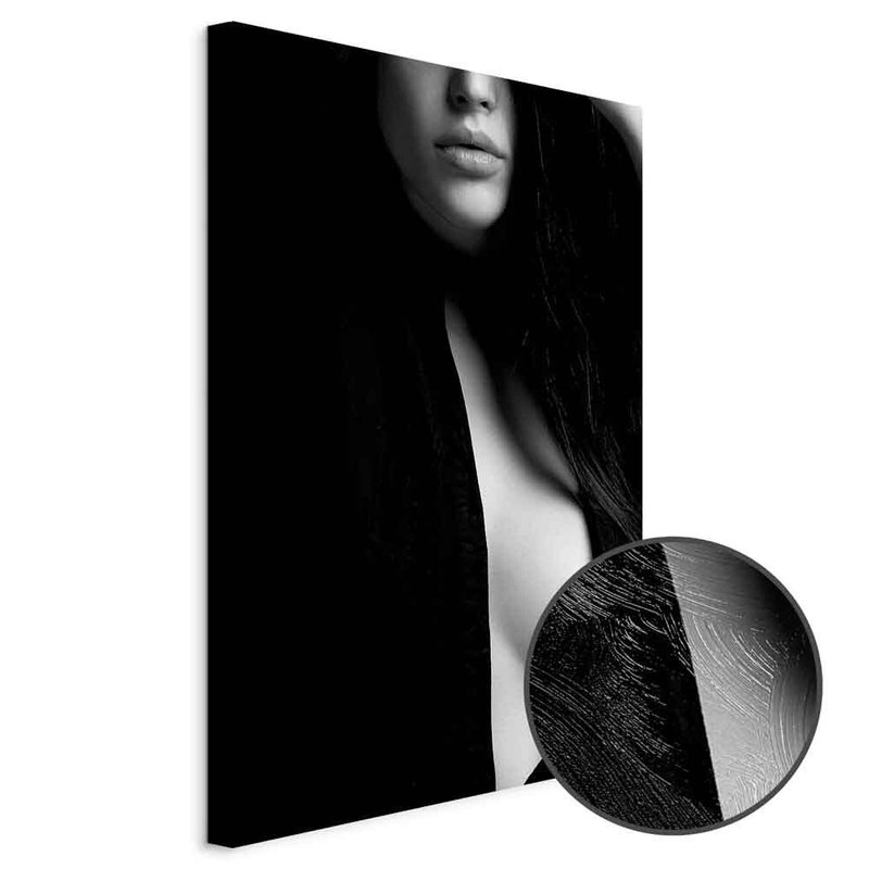 Produktvy av Sensual elegance. En rund detaljförstoring visar den strukturerade gelytan.
