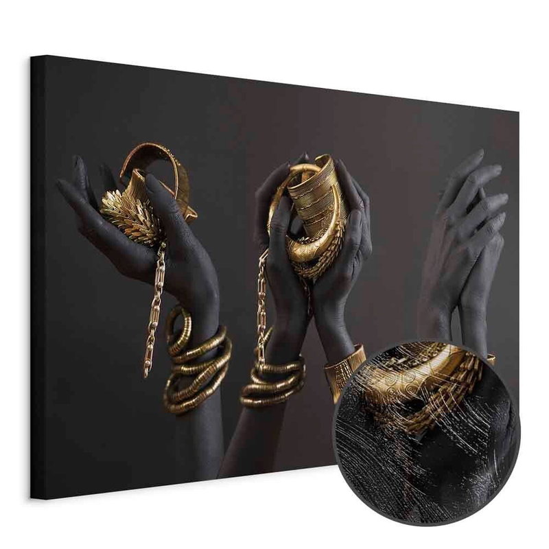 Produktvy av Midass touch wide. En rund detaljförstoring visar den strukturerade gelytan.