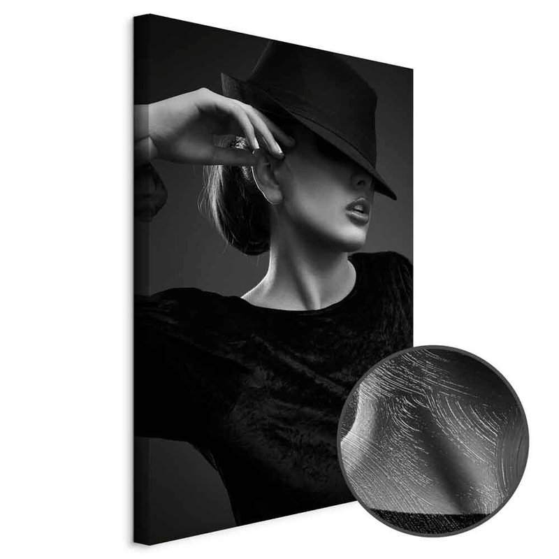 Produktvy av Dreamer. En rund detaljförstoring visar den strukturerade gelytan.