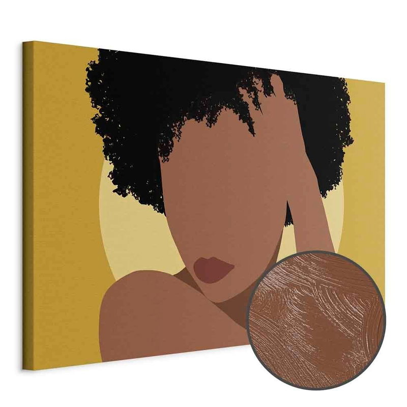 Produktvy av Invisible gaze wide. En rund detaljförstoring visar den strukturerade gelytan.