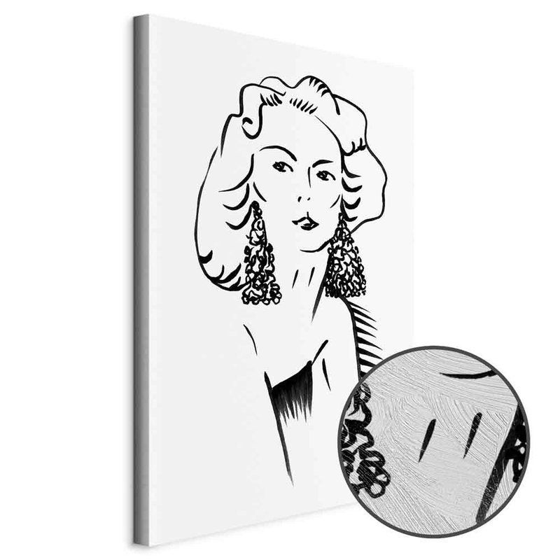 Produktvy av Romantic blonde. En rund detaljförstoring visar den strukturerade gelytan.