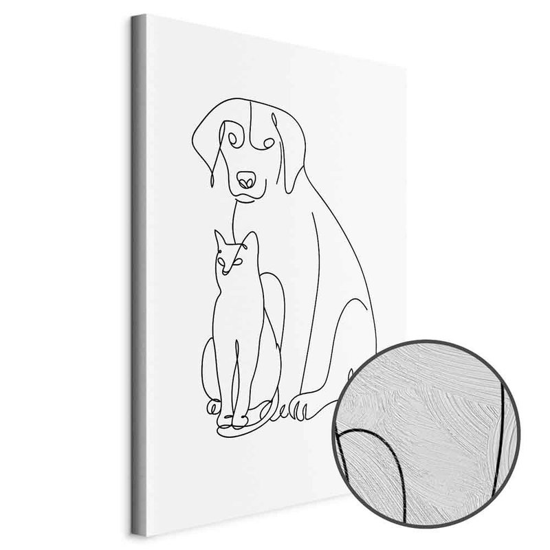 Produktvy av Best friends. En rund detaljförstoring visar den strukturerade gelytan.
