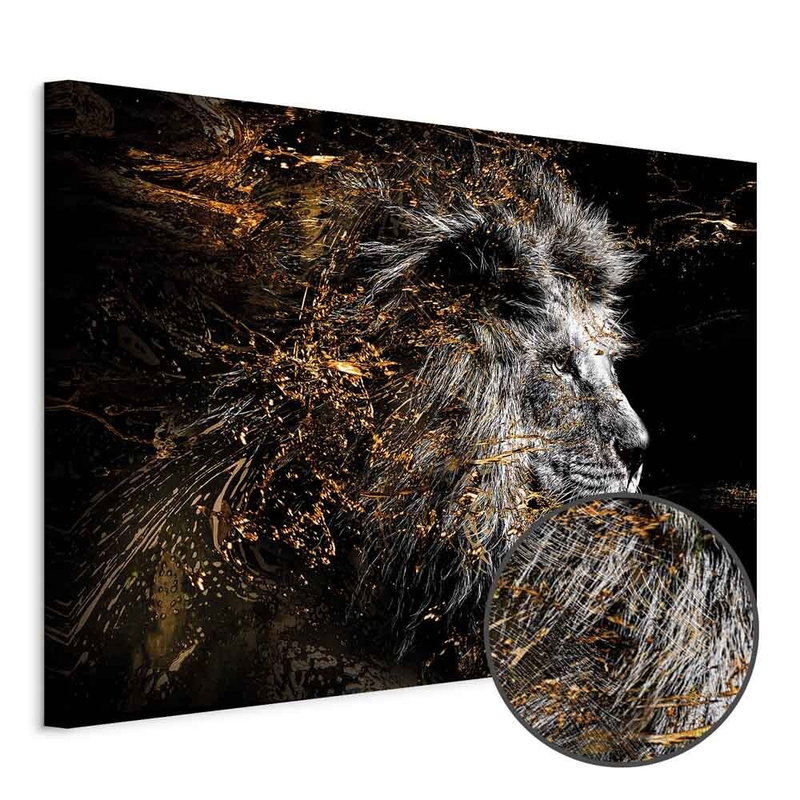 Produktvy av King of the sun wide. En rund detaljförstoring visar den strukturerade gelytan.