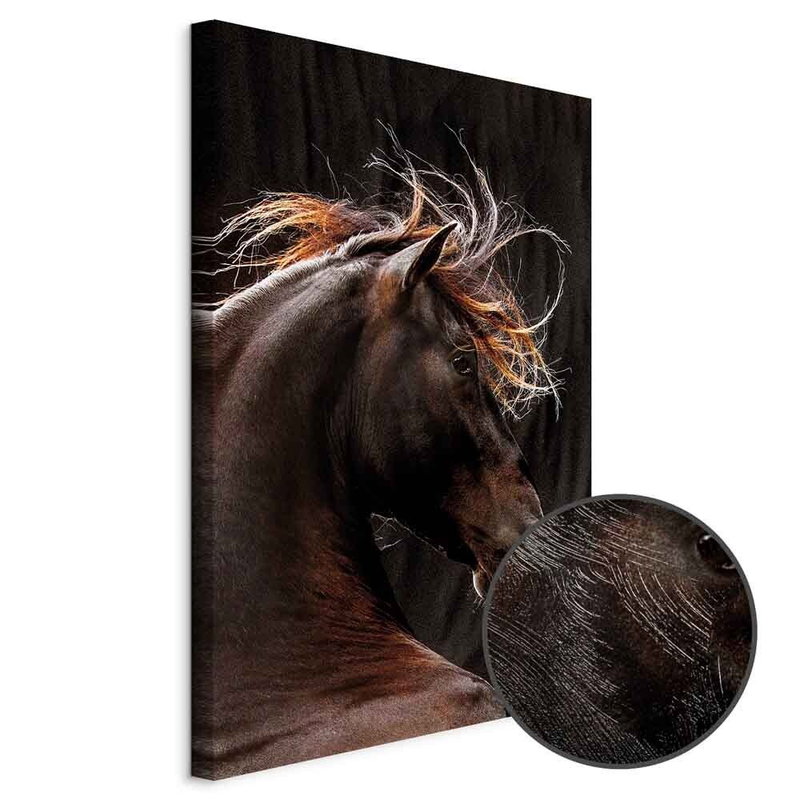 Produktvy av Fiery wind. En rund detaljförstoring visar den strukturerade gelytan.