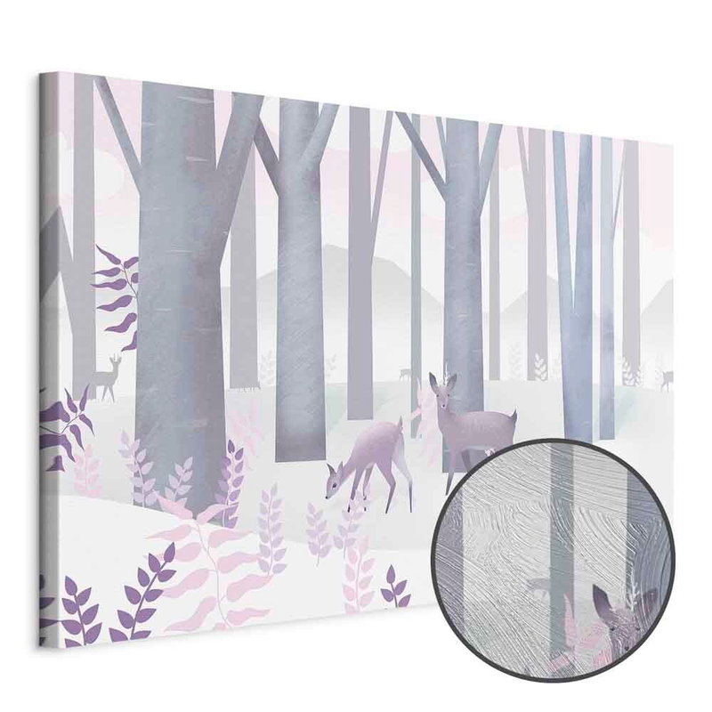 Produktvy av Fairy-tale forest - second. En rund detaljförstoring visar den strukturerade gelytan.