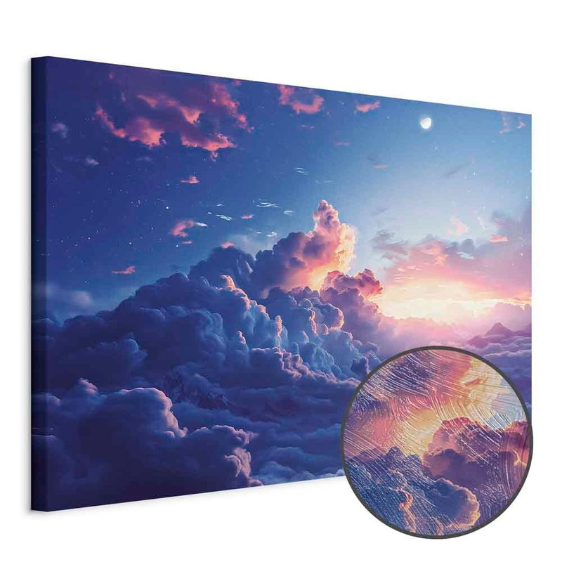 Produktvy av Night concert in the. En rund detaljförstoring visar den strukturerade gelytan.