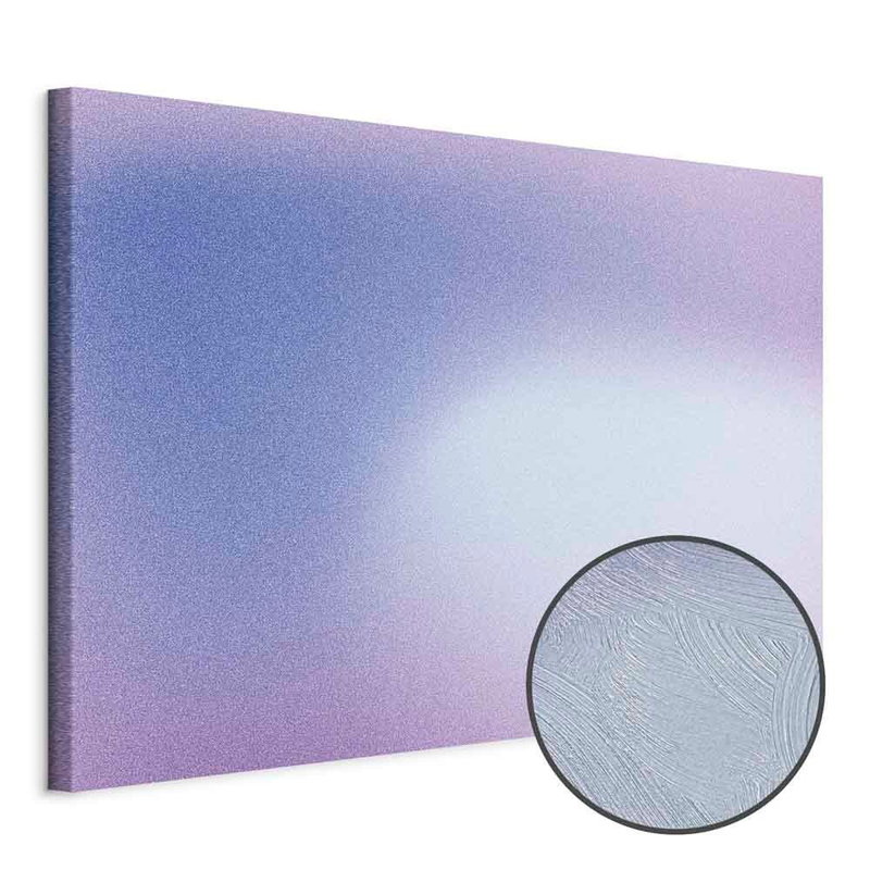 Produktvy av Heather mist - delicate. En rund detaljförstoring visar den strukturerade gelytan.