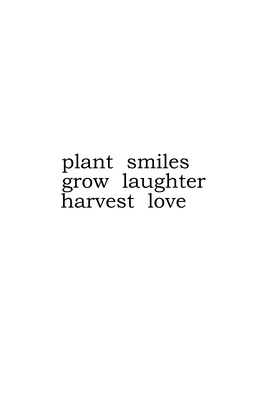 Vooraanzicht van Harvest of love. De volledige gedrukte compositie is te zien zonder het schuine productaanzicht of de detailopname van het geloppervlak.