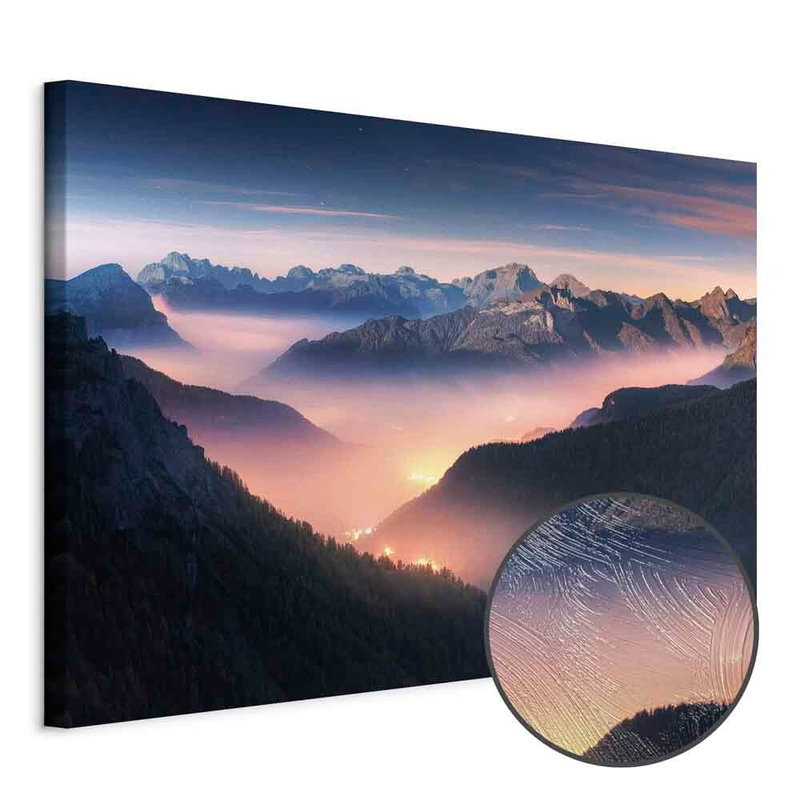 Produktvy av Mountain breath wide - first. En rund detaljförstoring visar den strukturerade gelytan.
