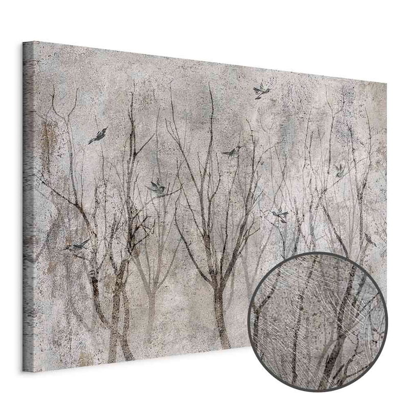 Produktvy av Singing in the forest wide. En rund detaljförstoring visar den strukturerade gelytan.