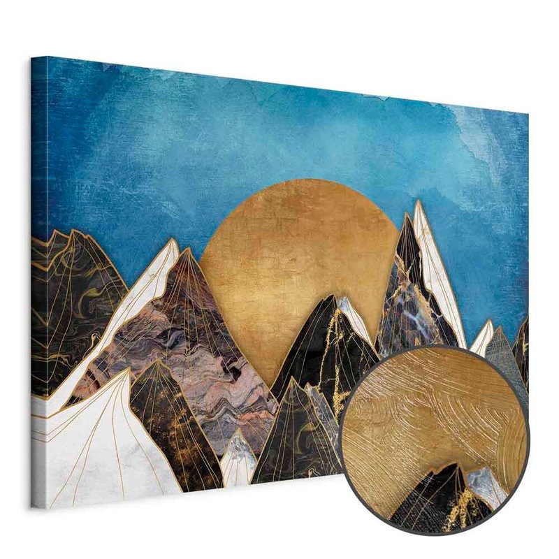 Produktvy av Lonely journey wide. En rund detaljförstoring visar den strukturerade gelytan.