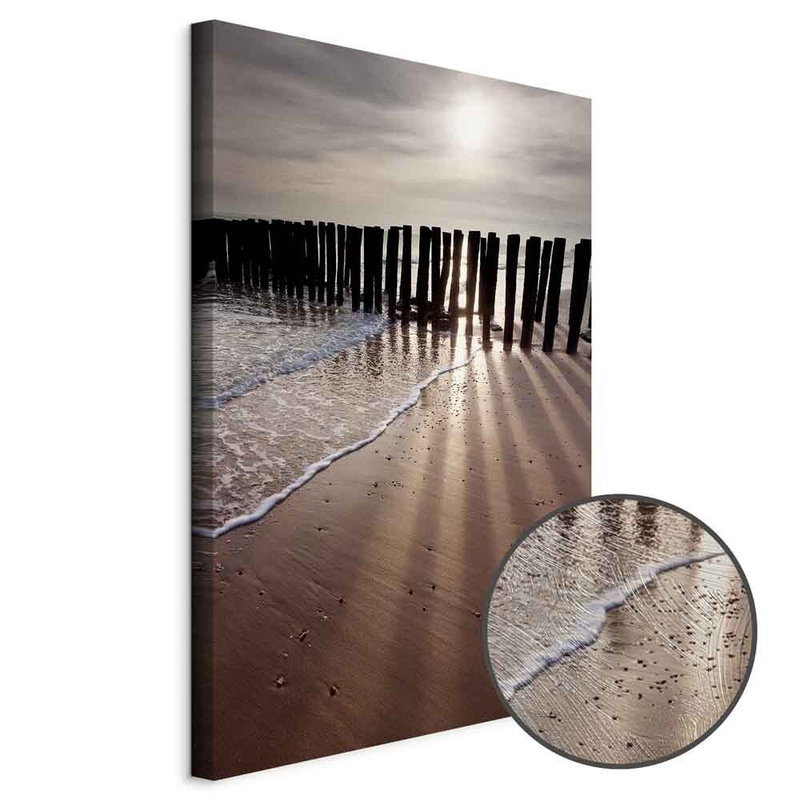 Produktvy av Light of hope. En rund detaljförstoring visar den strukturerade gelytan.