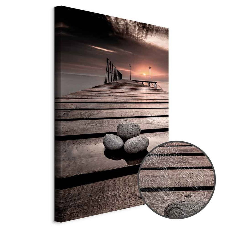 Produktvy av September sunset. En rund detaljförstoring visar den strukturerade gelytan.