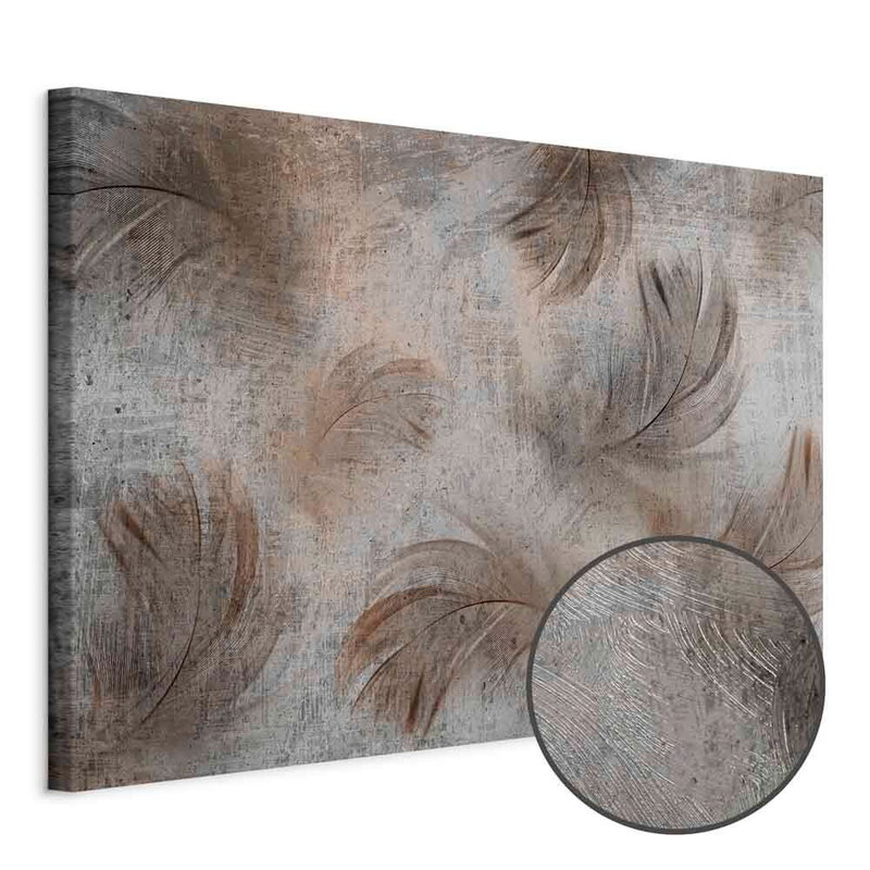 Produktvy av Breeze of beige wide. En rund detaljförstoring visar den strukturerade gelytan.