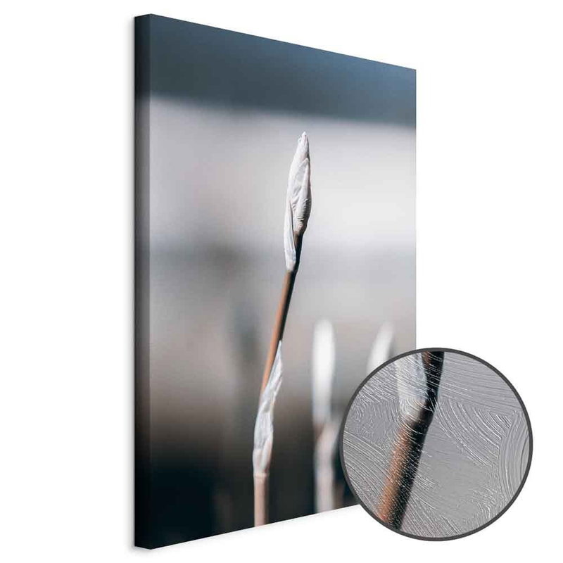 Produktvy av Botanical minimalism. En rund detaljförstoring visar den strukturerade gelytan.