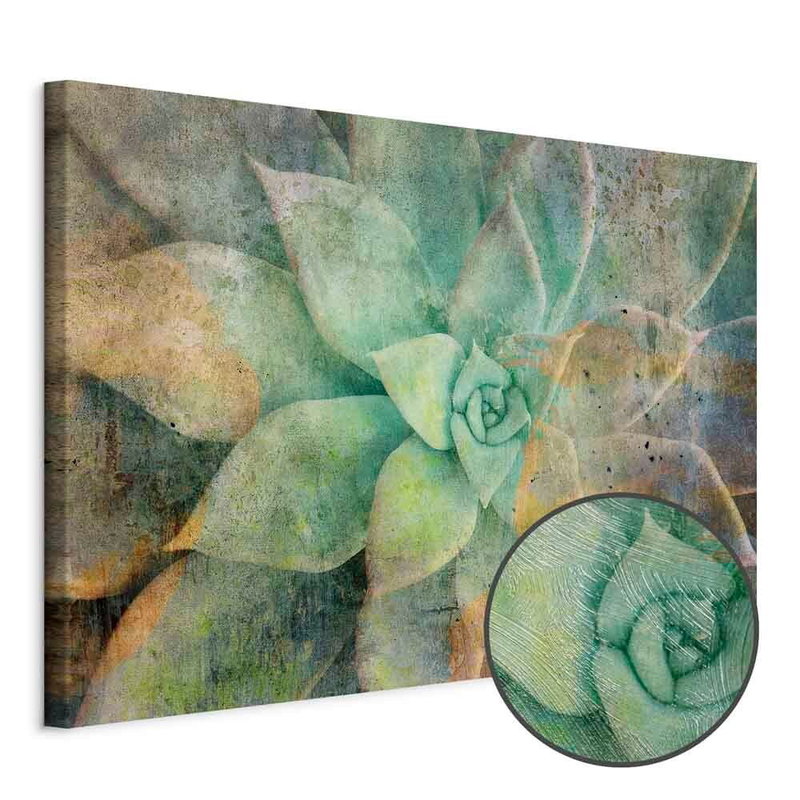 Produktvy av Blooming tones wide. En rund detaljförstoring visar den strukturerade gelytan.
