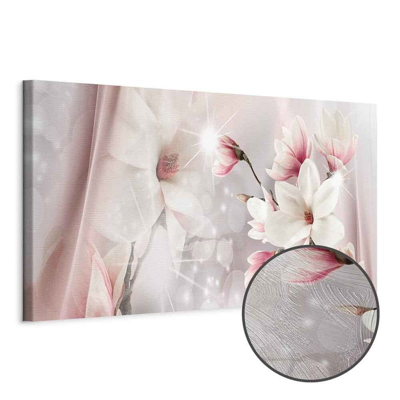 Produktvy av Magnolia reflection narrow. En rund detaljförstoring visar den strukturerade gelytan.