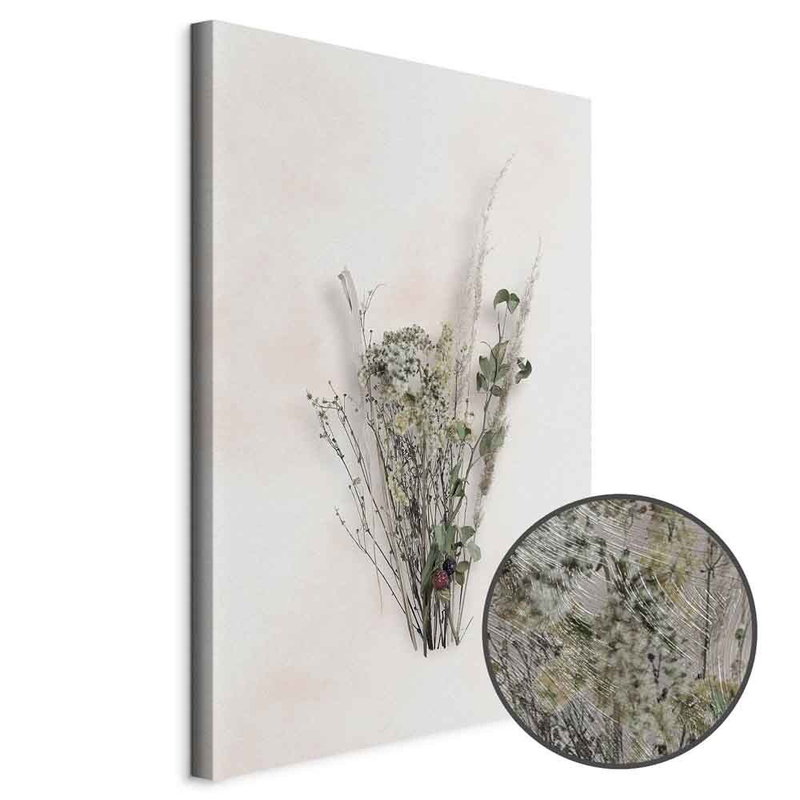 Produktvy av Autumn bouquet. En rund detaljförstoring visar den strukturerade gelytan.