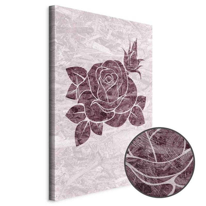 Produktvy av Splinters of love. En rund detaljförstoring visar den strukturerade gelytan.