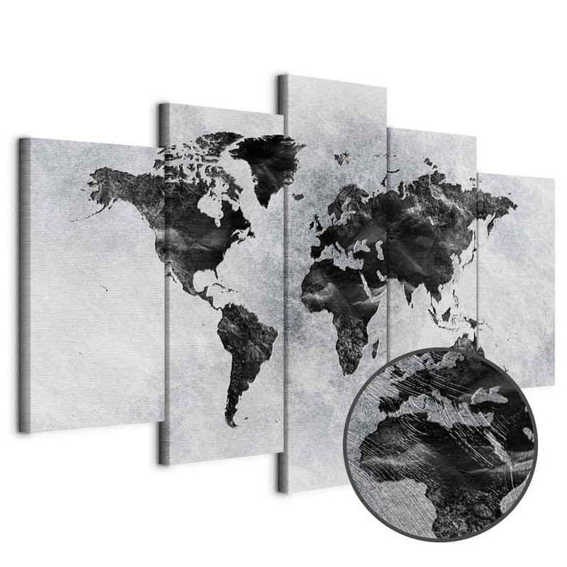 Produktvy av Concrete world wide. En rund detaljförstoring visar den strukturerade gelytan.