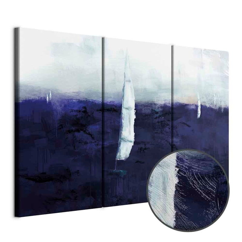 Produktvy av Maritime memory. En rund detaljförstoring visar den strukturerade gelytan.