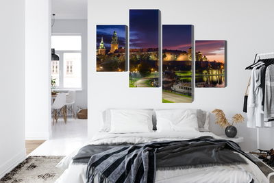 Ljuddämpande tavla - Wawel royal castle at sunrise