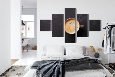 Ljuddämpande tavla - A cup of fresh coffee