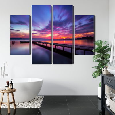 Ljuddämpande tavla - Great sunset