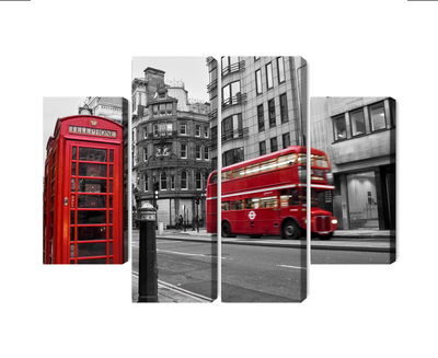 Ljuddämpande tavla - Vintage american car in cuba