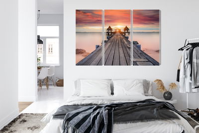 Ljuddämpande tavla - Hazy sea