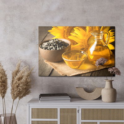 Ljuddämpande tavla - Sunflower oil