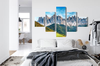 Ljuddämpande tavla - Dolomites mountain range