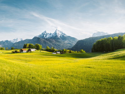 Ljuddämpande tavla - Mountain landscape
