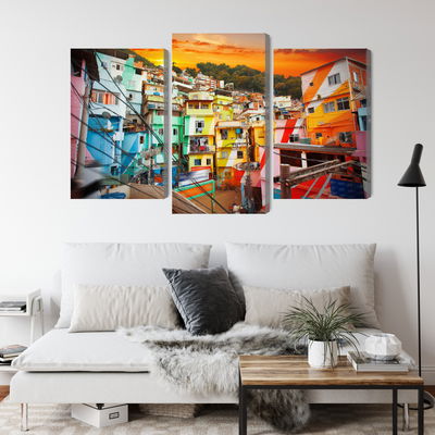 Ljuddämpande tavla - Rio de janeiro city center