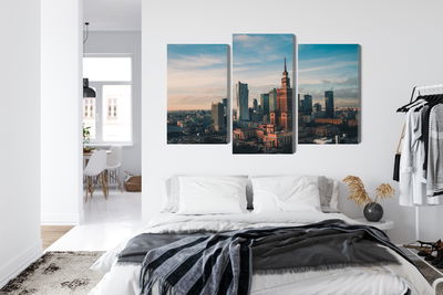 Ljuddämpande tavla - Warsaw and the view