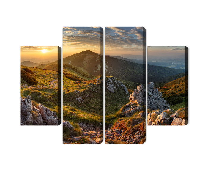 Ljuddämpande tavla - Bread mountain peak